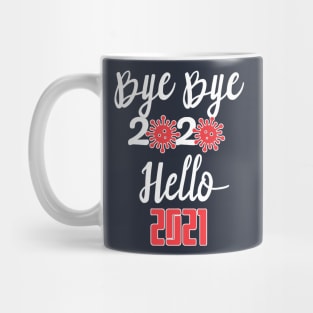 Hello 2021, Happy New Year 2021 Christmas, Merry Christmas Mug